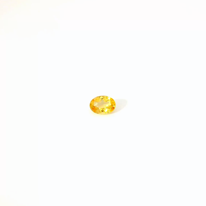 0.887卡帝王托帕石 / 0.887ct IMPERIAL TOPAZ Oval Cut Yellow