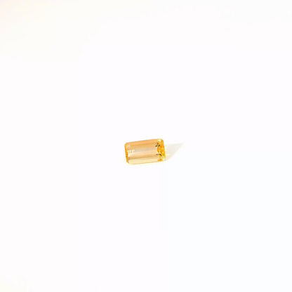 0.955卡帝王托帕石 / 0.955ct IMPERIAL TOPAZ Emerald Cut Gold