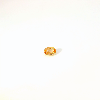 0.965卡帝王托帕石 / 0.965ct IMPERIAL TOPAZ Oval Cut Gold