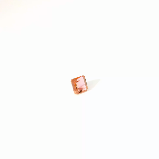 1.111卡帝王托帕石 / 1.111ct IMPERIAL TOPAZ Emerald Cut Peach