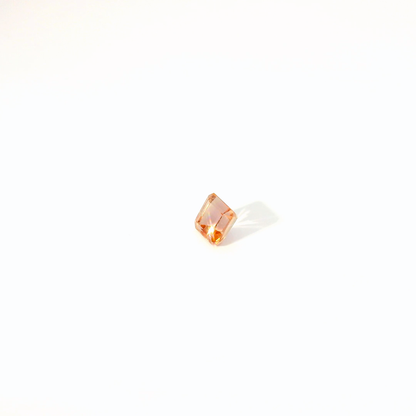 1.111卡帝王托帕石 / 1.111ct IMPERIAL TOPAZ Emerald Cut Peach