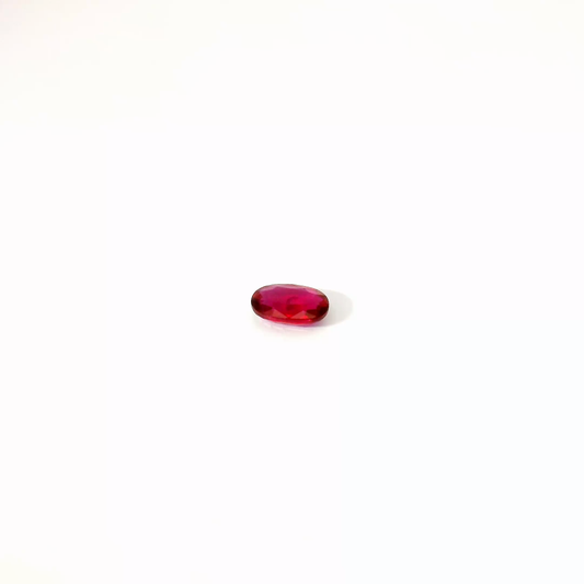1.02卡紅寶石 / 1.02ct RUBY Oval cut No Heat Pigeon’s Blood