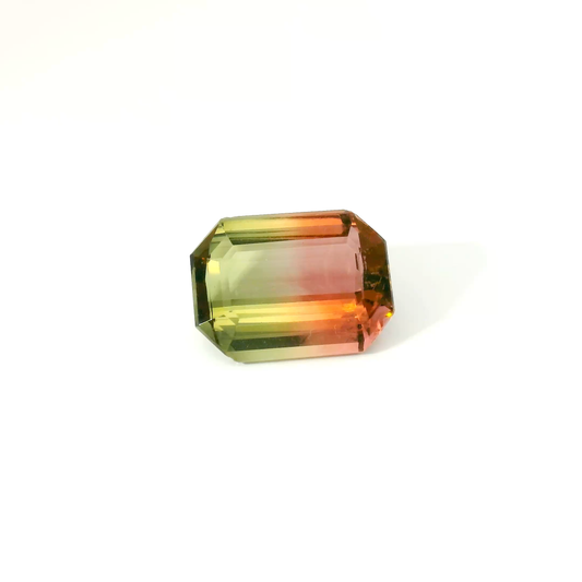 13.54卡西瓜碧璽 / 13.54ct PARTY TOURMALINE Emerald Cut