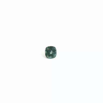 1.06卡藍尖晶石 / 1.06ct GREY BLUE SPINEL Cushion cut Burma No Heat