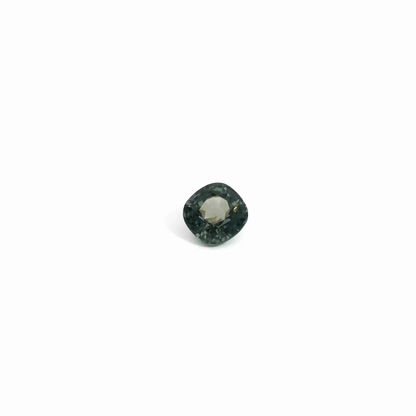 1.89卡藍尖晶石 / 1.89ct GREY BLUE SPINEL Cushion cut Burma No Heat