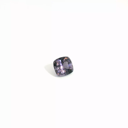 2.95卡紫尖晶石 / 2.95ct PURPLE SPINEL Cushion Cut Burma No Heat