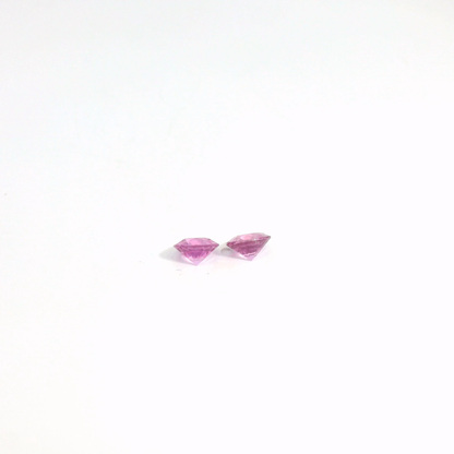 1.374卡粉紅藍寶石 / 1.374ct PINK SAPPHIRE Round Cut