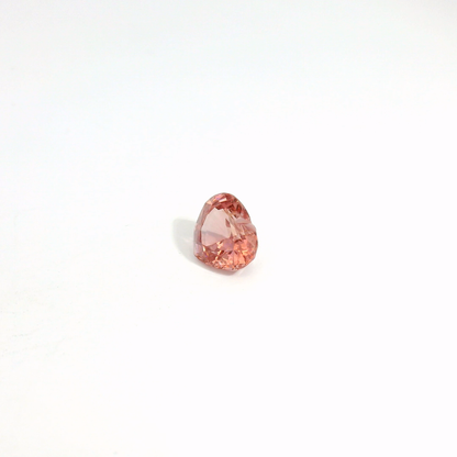 3.68卡粉橙尖晶石 / 3.68ct PEACH SPINEL Heart Cut Burma No Heat