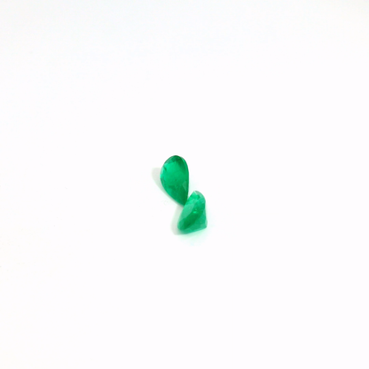 1.87卡綠寶石 / 1.87ct EMERALD Pear cut 0.93/0.94ct