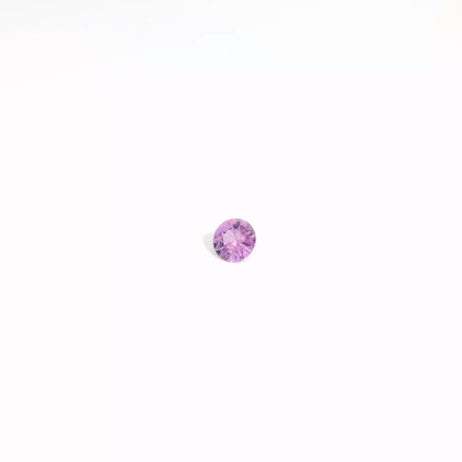 0.823卡粉紅藍寶石 / 0.823ct PINK SAPPHIRE Round Cut