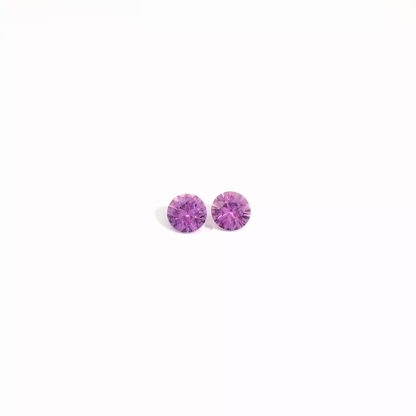 1.18卡粉紅藍寶石 / 1.18ct PINK SAPPHIRE Round Cut