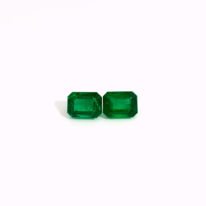 3.57卡綠寶石 / 3.57ct EMERALD Emerald Cut Zambia 1.714/1.853ct