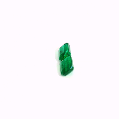 3.57卡綠寶石 / 3.57ct EMERALD Emerald Cut Zambia 1.714/1.853ct