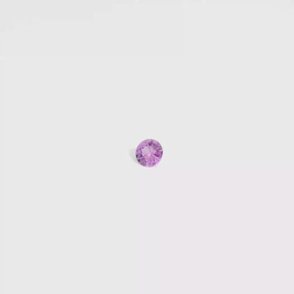 0.823卡粉紅藍寶石 / 0.823ct PINK SAPPHIRE Round Cut