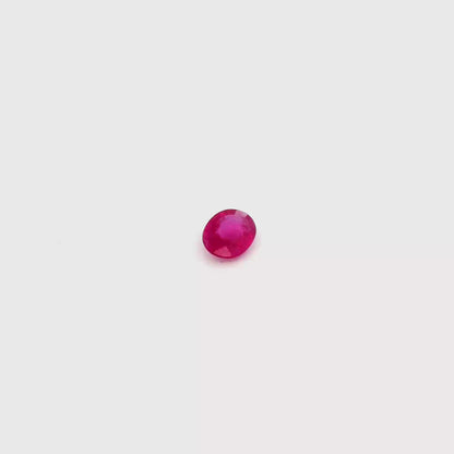 1.08卡紅寶石 / 1.08ct RUBY Oval cut No Heat