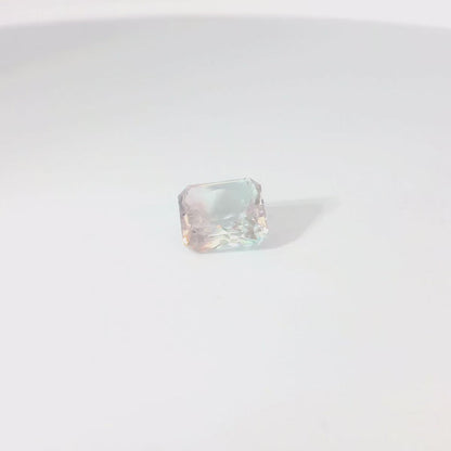 2.84卡西瓜碧璽 / 2.84ct Party Tourmaline Emerald Cut