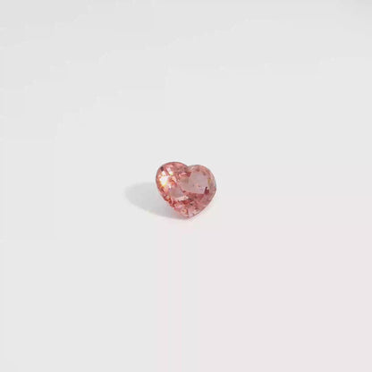 3.68卡粉橙尖晶石 / 3.68ct PEACH SPINEL Heart Cut Burma No Heat