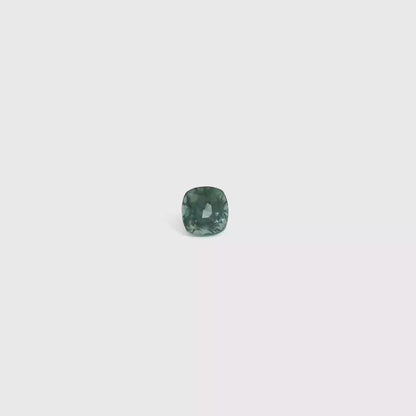 1.06卡藍尖晶石 / 1.06ct GREY BLUE SPINEL Cushion cut Burma No Heat