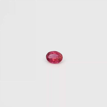 1.084卡粉紅碧璽 / 1.084ct PINK TOURMALINE Oval Cut