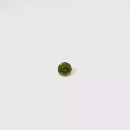 0.69卡巴基斯坦鉻榍石 / 0.69ct CHROME SPHENE Round Cut
