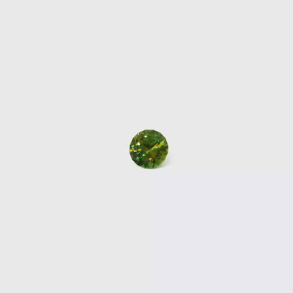 1.10卡巴基斯坦鉻榍石 / 1.10ct CHROME SPHENE Round Cut