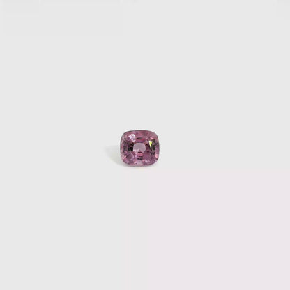 1.434卡紫尖晶石 / 1.434ct PURPLE SPINEL Cushion Cut Burma No Heat