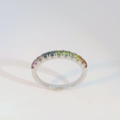 彩色寶石戒指  / Rainbow Sapphire Ring