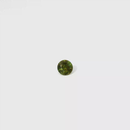 0.789卡巴基斯坦鉻榍石 / 0.789ct CHROME SPHENE Round Cut