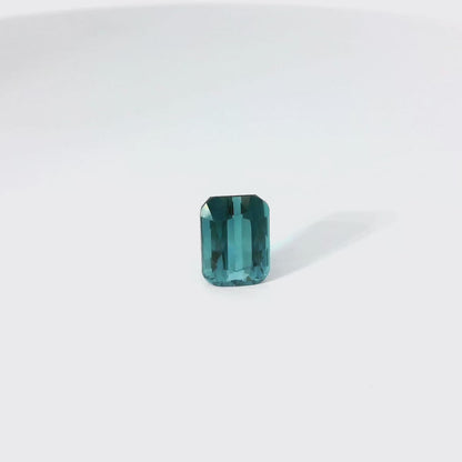 3.322卡阿富汗藍碧璽 /  3.322ct TOURMALINE Cushion Cut Lagoon