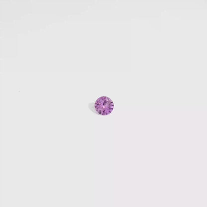 0.531卡粉紅藍寶石 / 0.531ct PINK SAPPHIRE Round Cut