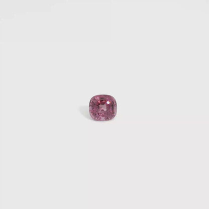 1.443卡紫尖晶石 / 1.443ct PURPLE SPINEL Cushion Cut Burma No Heat