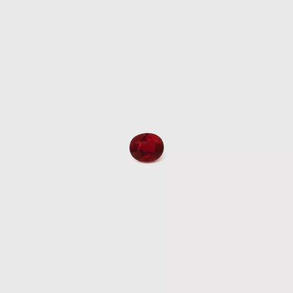 1.257卡紅寶石 / 1.257ct RUBY Oval Cut No Heat