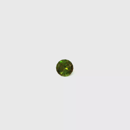 0.96卡巴基斯坦鉻榍石 / 0.96ct CHROME SPHENE Round Cut