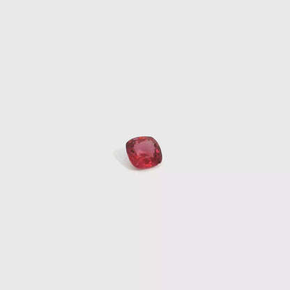 0.89卡粉紅尖晶石 / 0.89ct PINK SPINEL Cushion Cut Burma No Heat