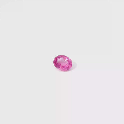 1.183卡粉紅碧璽 / 1.183ct PINK TOURMALINE Oval Cut