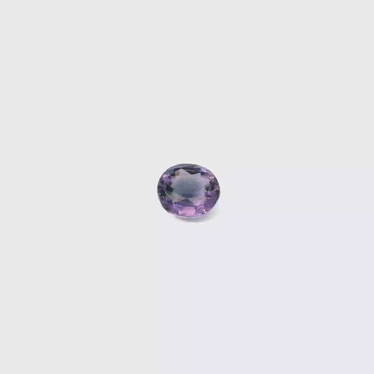 3.01卡紫尖晶石 / 3.01ct SPINEL Oval Cut Purple No Heat