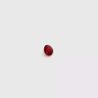 1.221卡紅寶石 / 1.221ct RUBY Oval Cut No Heat