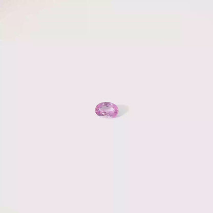 0.525卡帝王托帕石 / 0.525ct IMPERIAL TOPAZ Oval Cut Lavender