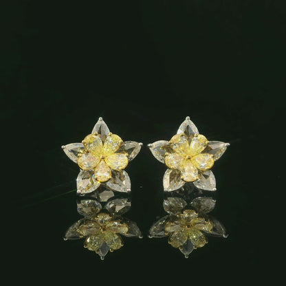 Elegant Floral Earrings