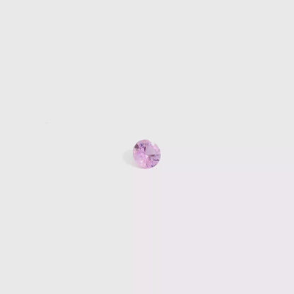0.667卡粉紅藍寶石 / 0.667ct PINK SAPPHIRE Round Cut