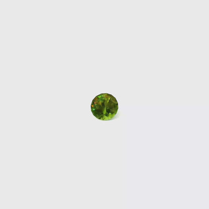 1.01卡巴基斯坦鉻榍石 / 1.01ct CHROME SPHENE Round Cut