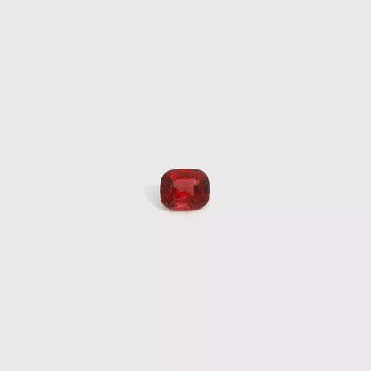 1.09卡紅尖晶石 / 1.09ct RED SPINEL Cushion cut Burma No Heat