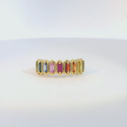 彩色寶石戒指  / Rainbow Sapphire Ring