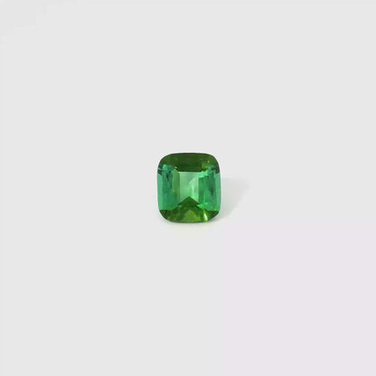 3.167卡綠色碧璽 / 3.167ct GREEN TOURMALINE Cushion Cut