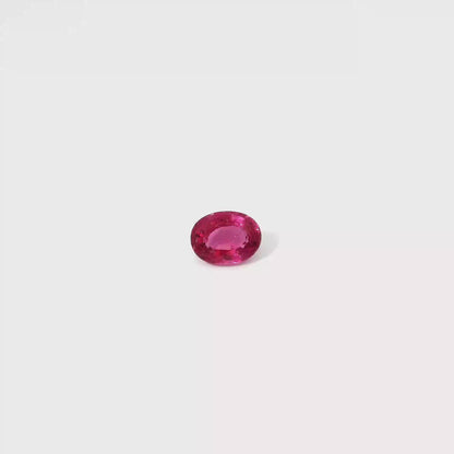 1.27卡粉紅碧璽 / 1.27ct PINK TOURMALINE Oval Cut