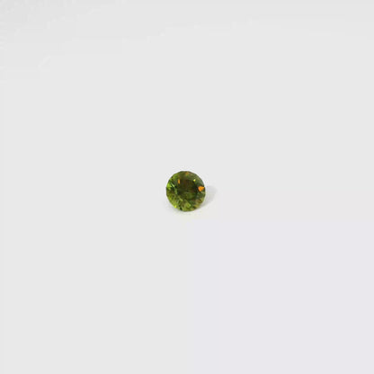 0.70卡巴基斯坦鉻榍石 / 0.70ct CHROME SPHENE Round Cut