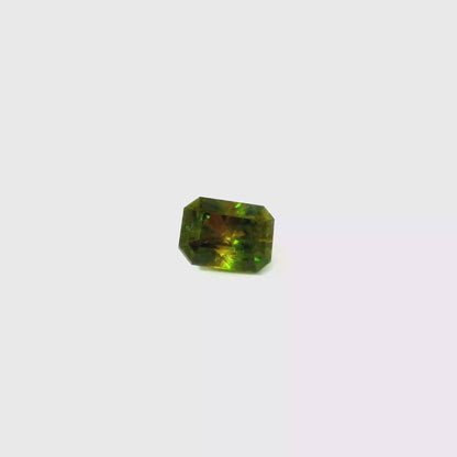 3.38卡巴基斯坦鉻榍石 / 3.38ct CHROME SPHENE Emerald Cut