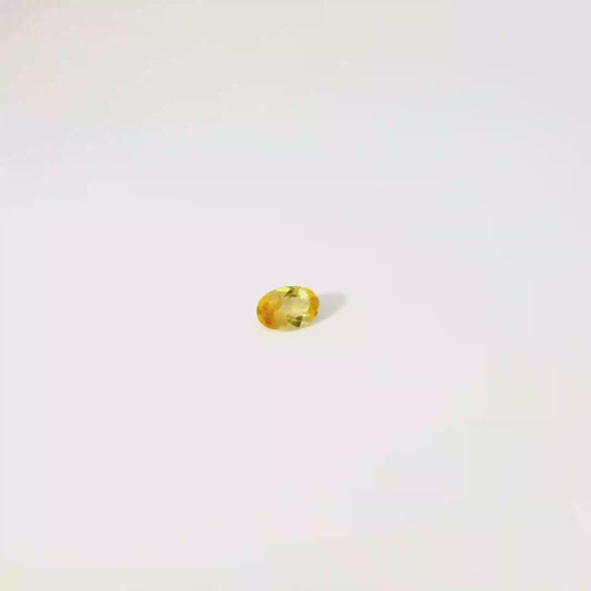 0.464卡帝王托帕石 / 0.464ct IMPERIAL TOPAZ Oval Cut Yellow