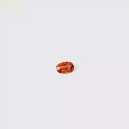 1.046卡帝王托帕石 / 1.046ct IMPERIAL TOPAZ Oval Cut Peach