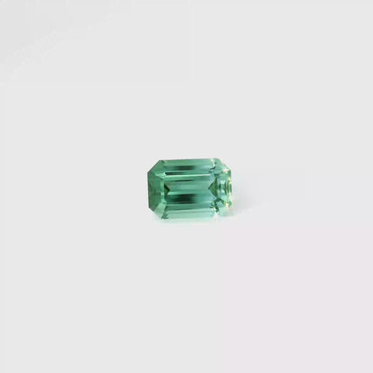 4.989卡湖水綠色碧璽 / 4.989ct TOURMALINE Seafoam green Cushion Cut